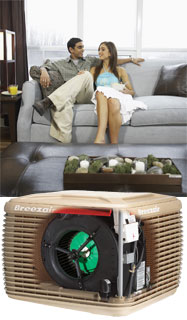 breezair icon evaporative cooler